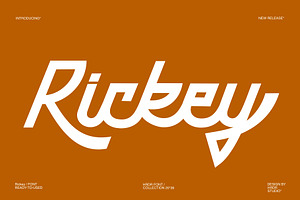 Rickey - Modern Elegant Font