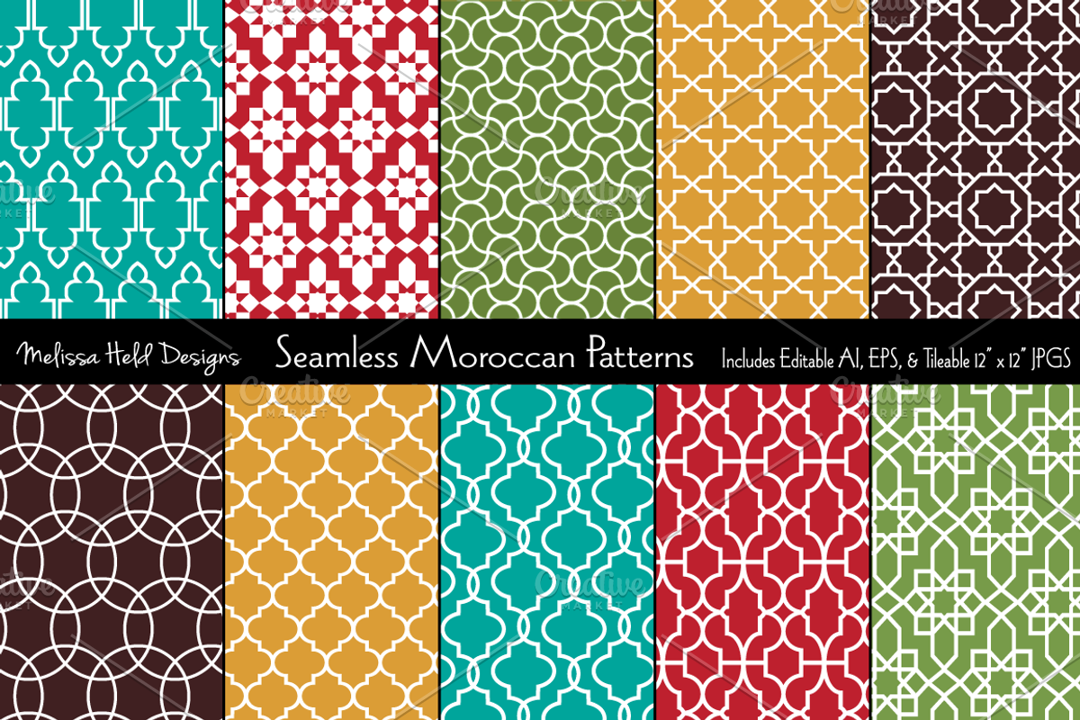 Seamless Moroccan Patterns