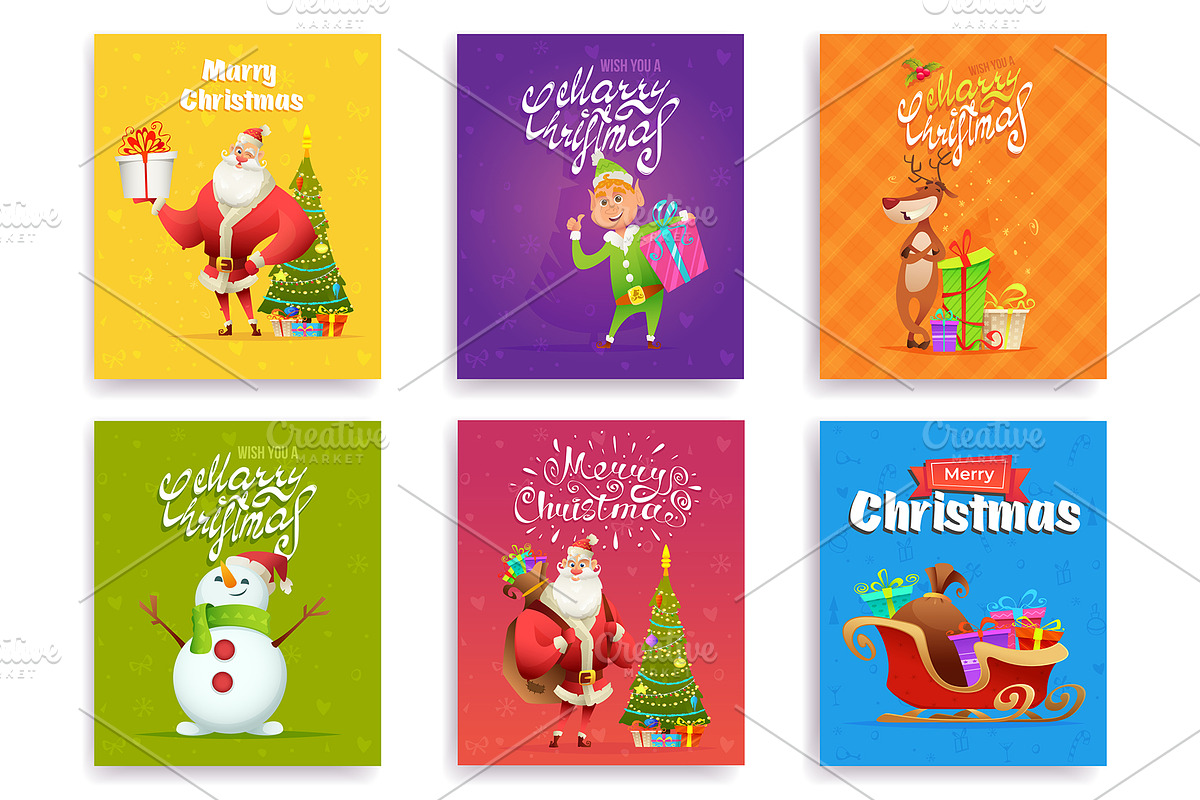 %SALE% -Big Christmas Collection, a Seasonal Illustration by VectorVision (Photo 18 of 24)
