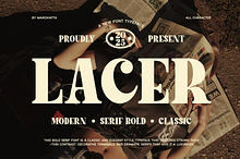 Lacer - Serif Bold Typeface