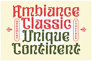 Historic Noble - Vintage Display, a Font by Typeskets (Thumbnail 5 of 8)