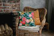 Floral Patterns & Borders, a Pattern Graphic by Nadia Grapes (Thumbnail 2 of 8)