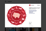Chinese New Year Instagram Templates, a Social Media Template by BrandPacks (Thumbnail 5 of 11)