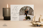 Christmas Card Template CC217, a Card Template by Always Templates (Thumbnail 2 of 3)