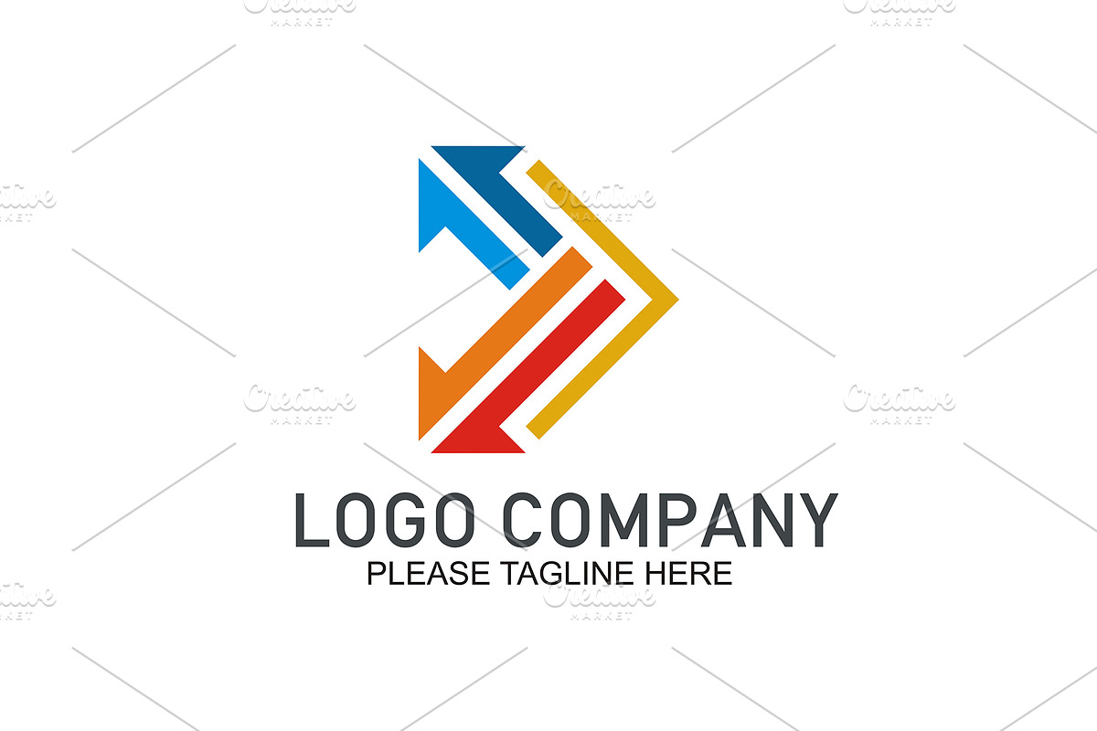 20 Logo Arrow Templates Bundle, a Branding & Logo Template by Friendesigns (Photo 4 of 21)