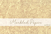 Hand Marbled paper Endpaper, a Texture Graphic by Marblingdom (Thumbnail 1 of 2)