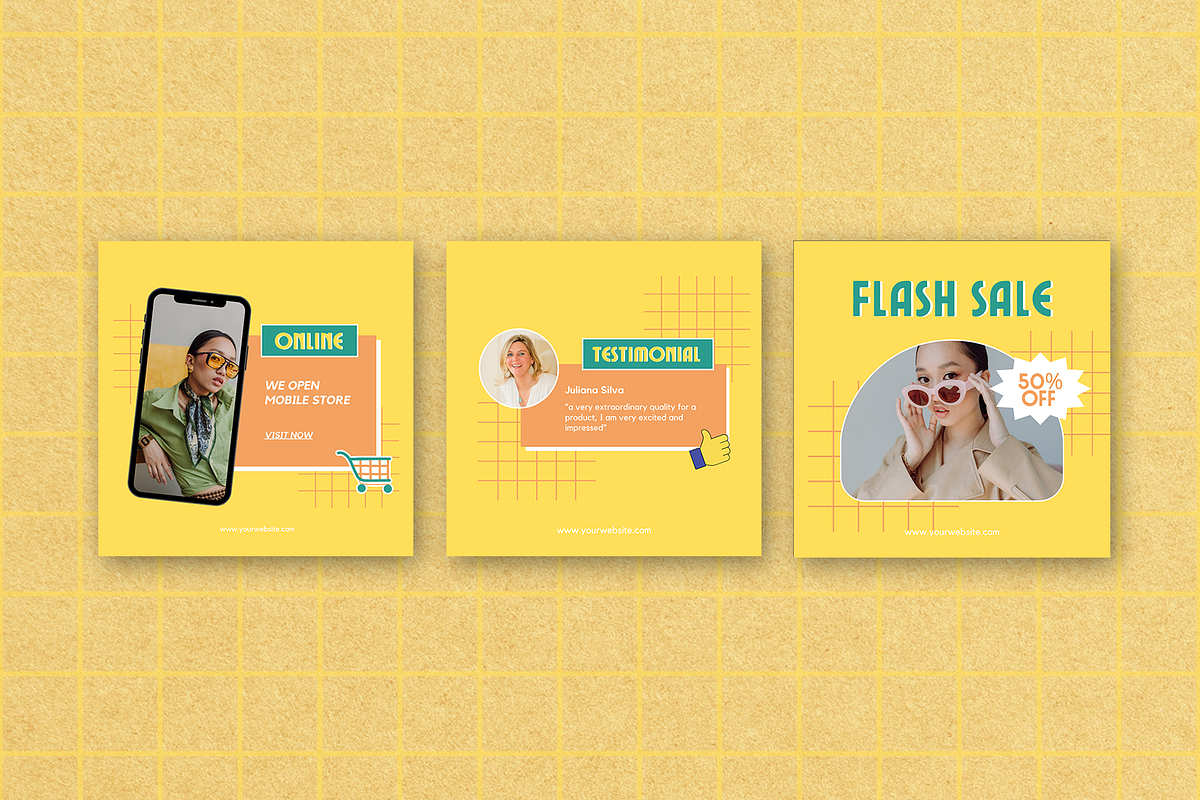 FAYE - Instagram Post, a Social Media Template by ONESADYA (Photo 5 of 8)