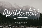 Wilderness, a Script Font by Megi Satyo Widodo (Thumbnail 1 of 8)