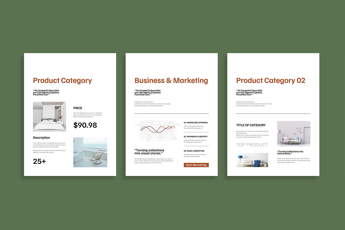 Digital Catalog eBook Design, an UI Kit Template by MightyDesign (Photo 4 of 10)