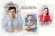 Artistic Portrait Typography Art, an Action Add-On by MRI STUDIO (Thumbnail 1 of 16)