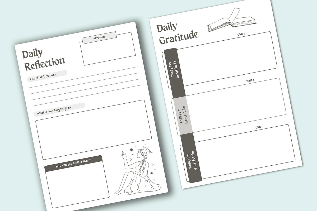 Ultimate Business Planner Bundle, a Stationery Template by LaxmiOwl (Photo 7 of 11)