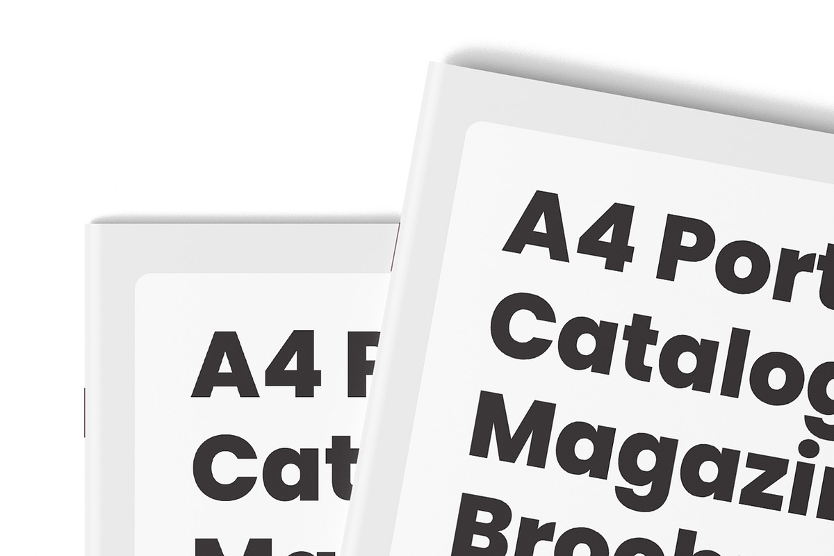 A4 Portrait Magazine Brochure Mockup, a Books & Magazine Mockup by Illusiongraphic (Photo 18 of 28)