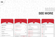 FoodHype | App UI Kit, an UI Kit Template by Saif71 - Shop (Thumbnail 10 of 11)