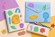 Colorful Paper Collage, a Decorative Illustration by Anna Studio (Thumbnail 6 of 11)