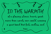 CS Ringo Drawn, a Script Font by Craft Supply Co. (Thumbnail 2 of 8)
