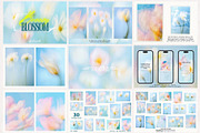 Floral Texture Bundle, a Background Graphic by lerinartstudio (Thumbnail 8 of 9)
