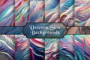 Unicorn Skin Abstract Backgrounds