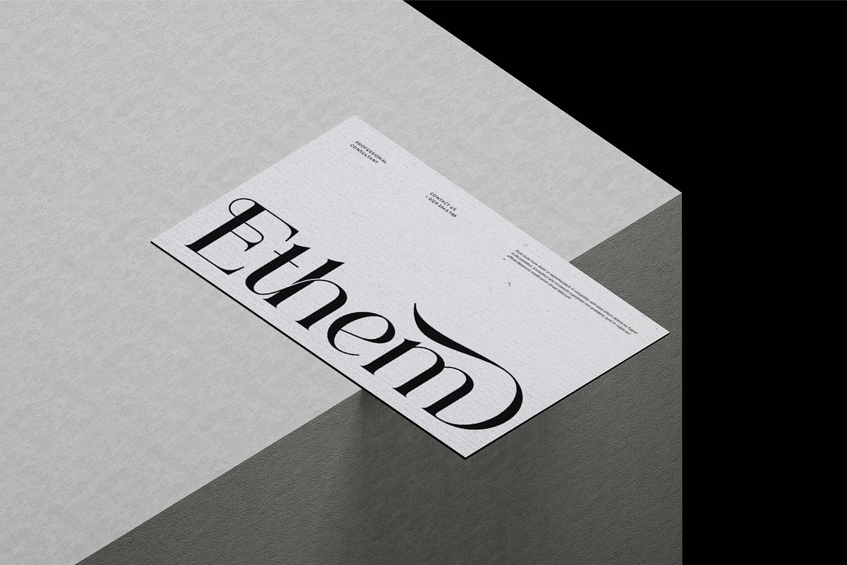 Enorish || Modern Classy Serif Font, a Serif Font by Ermedia Studio (Photo 6 of 10)