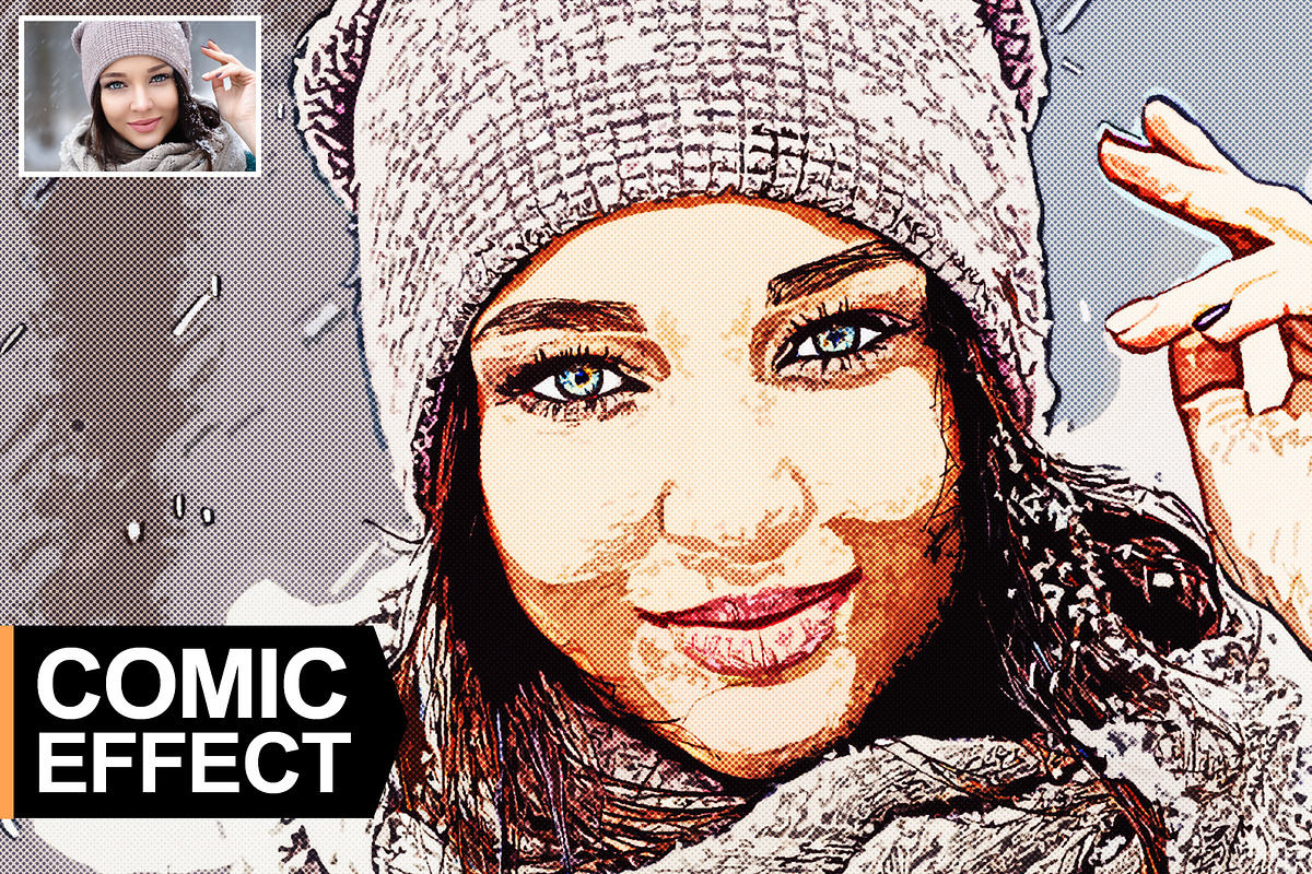 Comic Effect PS Action, an Action Add-On by PSD Action (Photo 3 of 7)