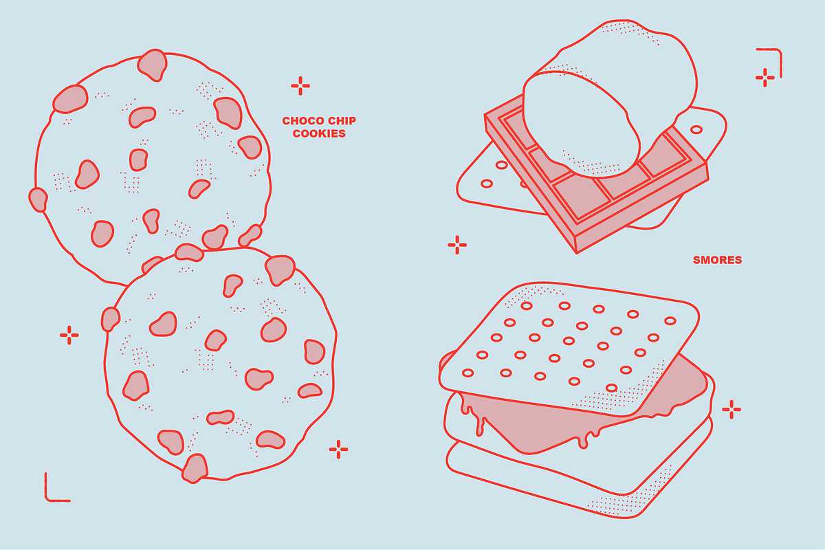 American Food Vector Illustrations, a Food Illustration by TheFoodAtlas (Photo 10 of 19)