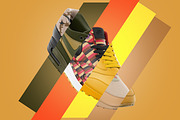 Nike Air Max 1 - Mockup, an Advertising Mockup by XFeatures (Thumbnail 6 of 10)