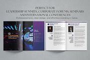 Business Conference Program Book, a Brochure Template by Oshin Design (Thumbnail 2 of 7)