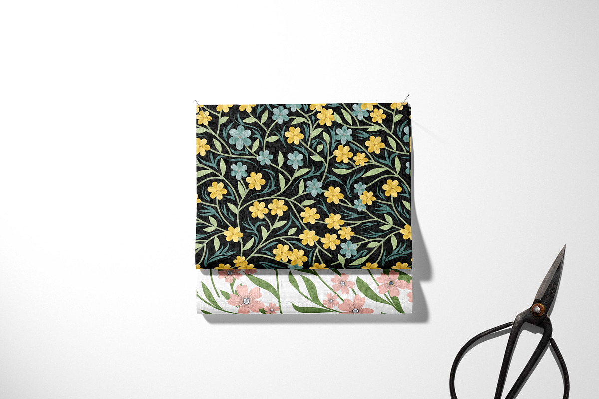 BLOOMING MEADOW Seamless Pattern, a Pattern Graphic by Madebyia (Photo 7 of 9)