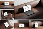 Macbook and iPad Mockup, a Device Mockup by zippypixelstudio (Thumbnail 1 of 7)