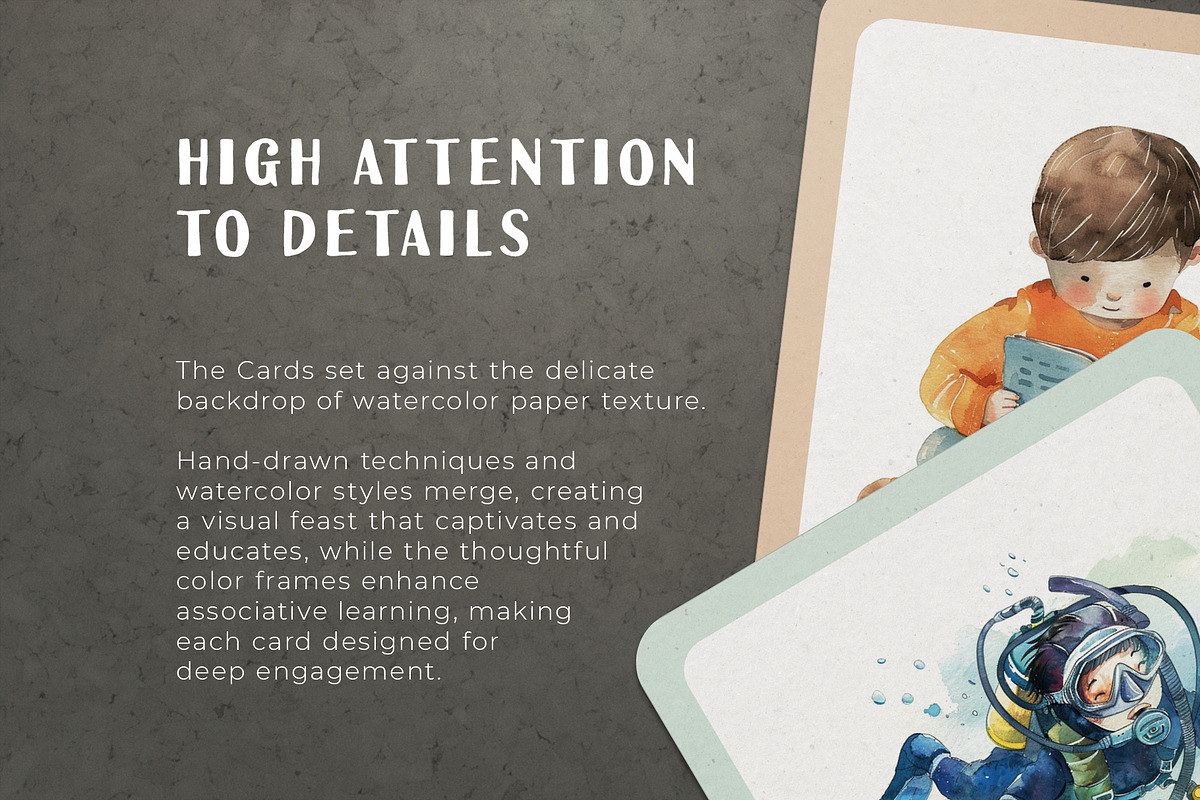 Activities And Feelings Flash Cards, an Education Illustration by Pix Cafe (Photo 3 of 10)