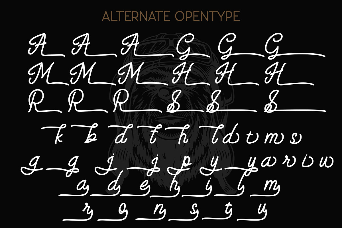 Eastsiders - Monoline Font Duo, a Script Font by Wellscript Studio (Photo 12 of 14)