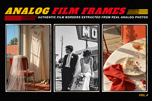 REALISTIC ANALOG FILM FRAME V.4