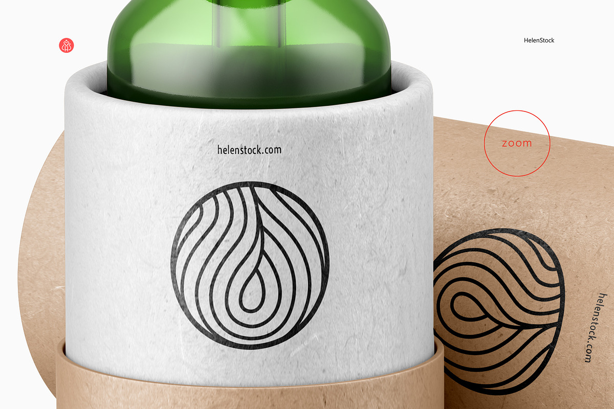 Dropper Bottle with Tube Mockup, a Packaging Mockup by HelenStock (Photo 9 of 9)