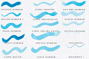 Marker Pens for Procreate, a Brush Add-On by Neon Wild (Thumbnail 6 of 10)