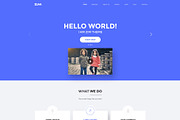 Zim One Page HTML, a HTML Template by Hervat (Thumbnail 3 of 3)