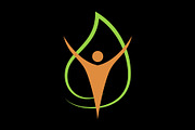 Wellness logo design template, a Branding & Logo Template by Sumberpangan (Thumbnail 2 of 3)
