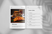 Recipe cookbook layout template, a Brochure Template by Tanmoy Topu (Thumbnail 2 of 7)