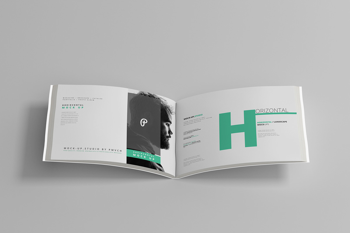 165 Brochure Mock-ups Big Bundle, a Print Template by pmvch (Photo 77 of 170)