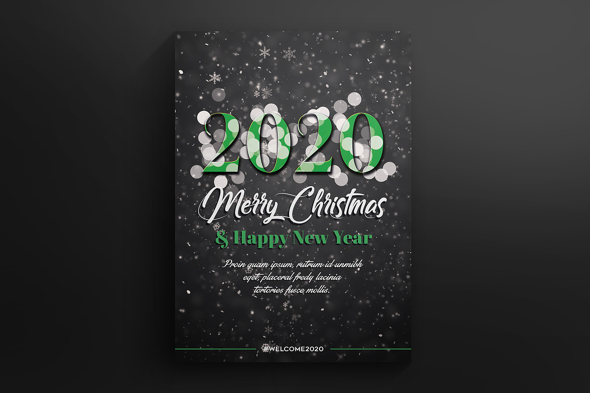 Christmas Card Templates, a Card Template by illycreative (Photo 4 of 6)