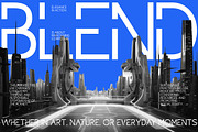 Torizon – Futuristic Sans Serif Type, a Sans Serif Font by Vadovastd (Thumbnail 4 of 7)