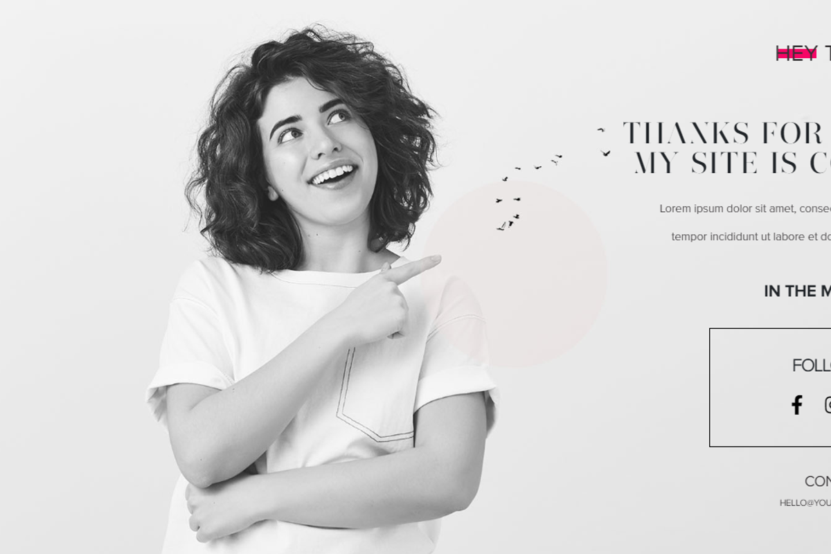 Lee Plowman WordPress Theme, a WordPress Template by Cubex Design (Photo 3 of 13)