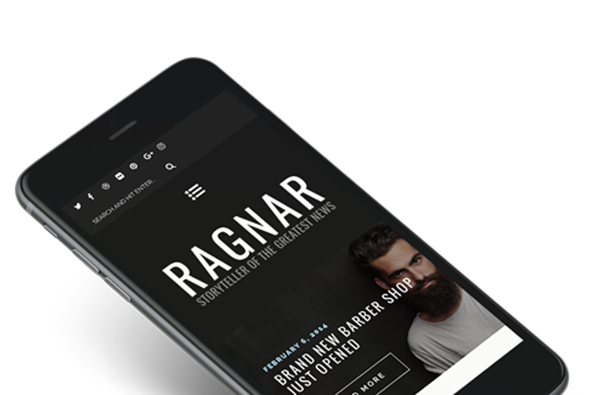 Ragnar - WordPress Blog Theme, a WordPress Template by PremiumCoding (Photo 3 of 5)