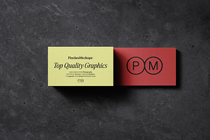 PM_BC/6 - Business Cards Mockup