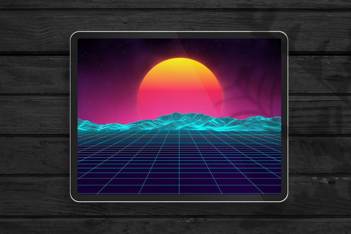 Aeternum - Retro Collection, a Technology Illustration by RDShop (Photo 3 of 7)
