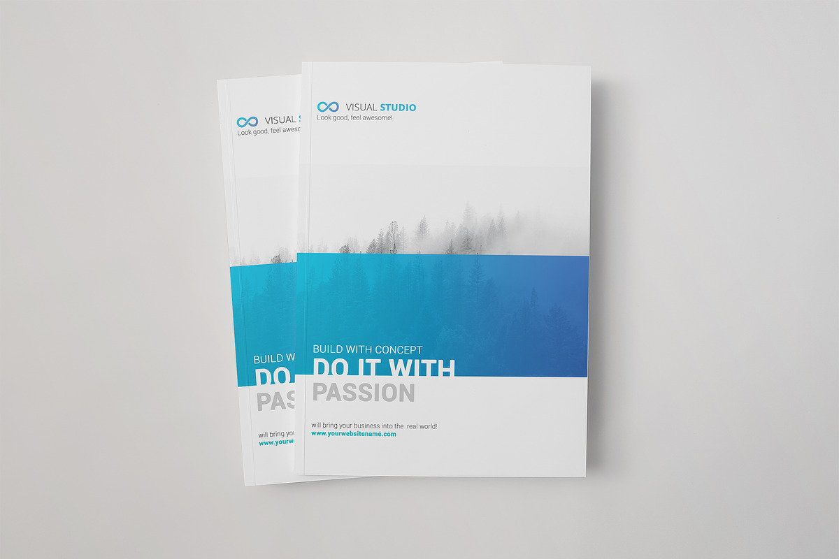 Business Brochure, a Brochure Template by Crevo Studio (Photo 1 of 9)