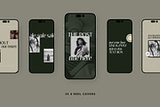 Noire Social Media Templates, a Social Media Template by Big Cat Creative (Thumbnail 5 of 6)