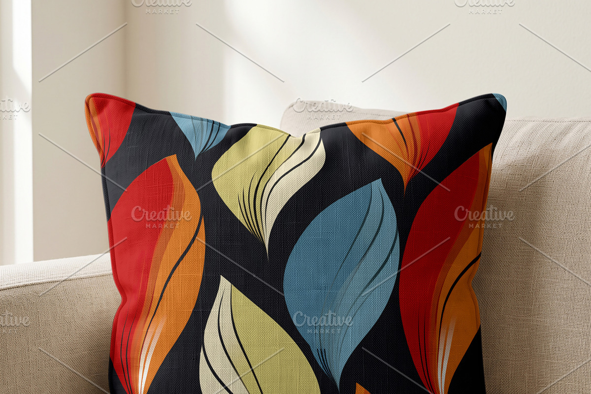 18x18 Throw Pillow Mockup Bundle, a Household Mockup by Pixel Foundry (Photo 3 of 6)