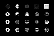 100 Circles & Spheres, an Icon by kloroform (Thumbnail 11 of 11)