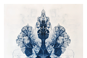 Role Co. Cyanotype Leaf in Symmetry, a Texture Illustration by milatovar (Thumbnail 20 of 21)