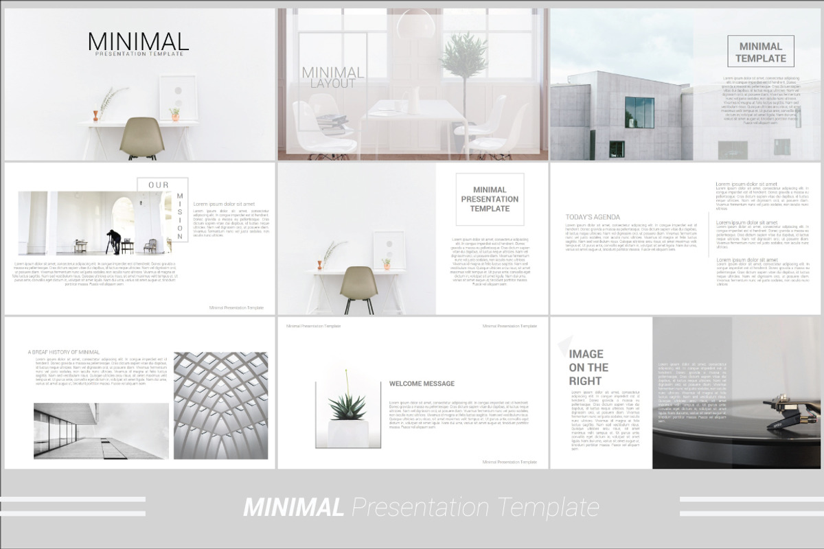 Minimal Powerpoint Template, a Presentation Template by Presentation Official (Photo 2 of 11)
