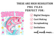 Preppy Stripe Funny Animal Bundle, a Seasonal Illustration by OK Design (Thumbnail 6 of 6)